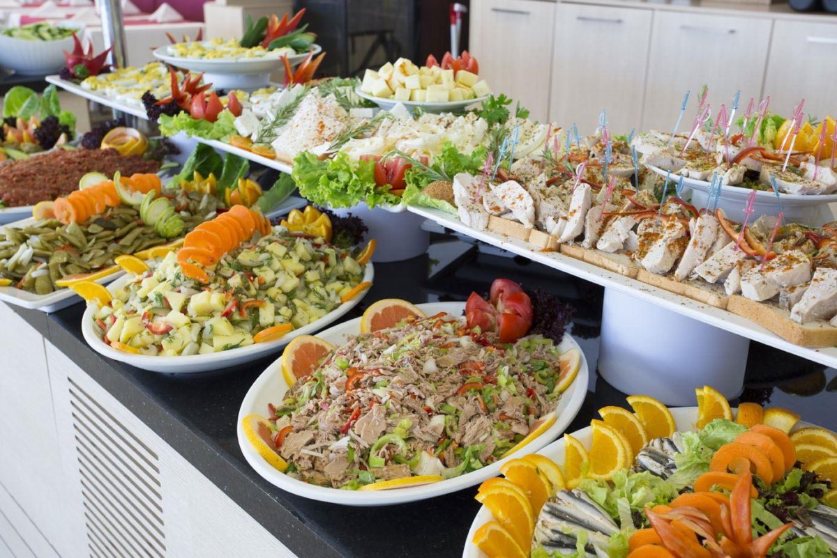 All inclusive шведский стол Турция