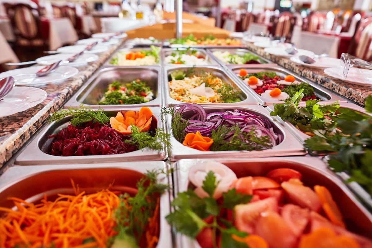 Санаторий Каспий шведский стол