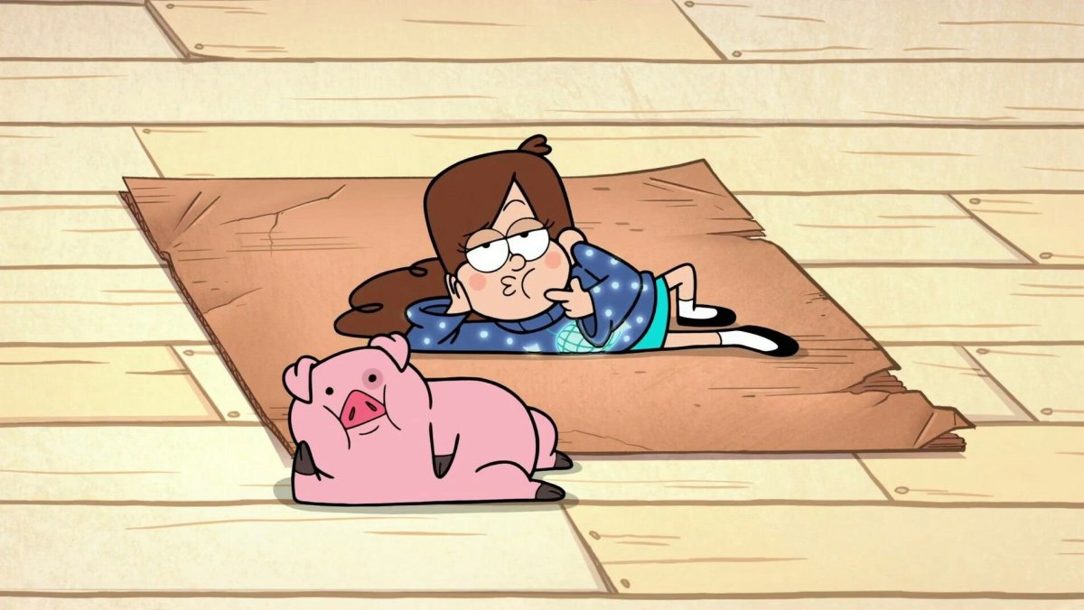 Гравити Фолз Мэйбл и Пухля