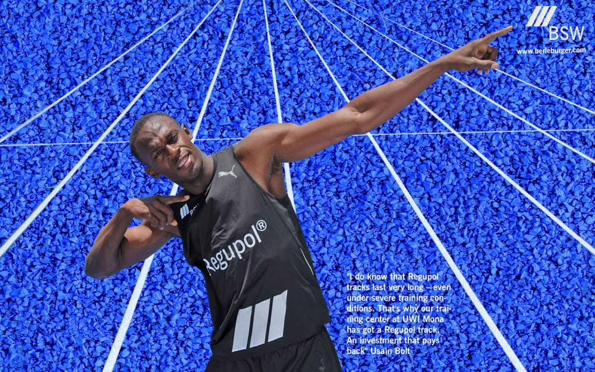 Усейн болт и Майкл Джордан