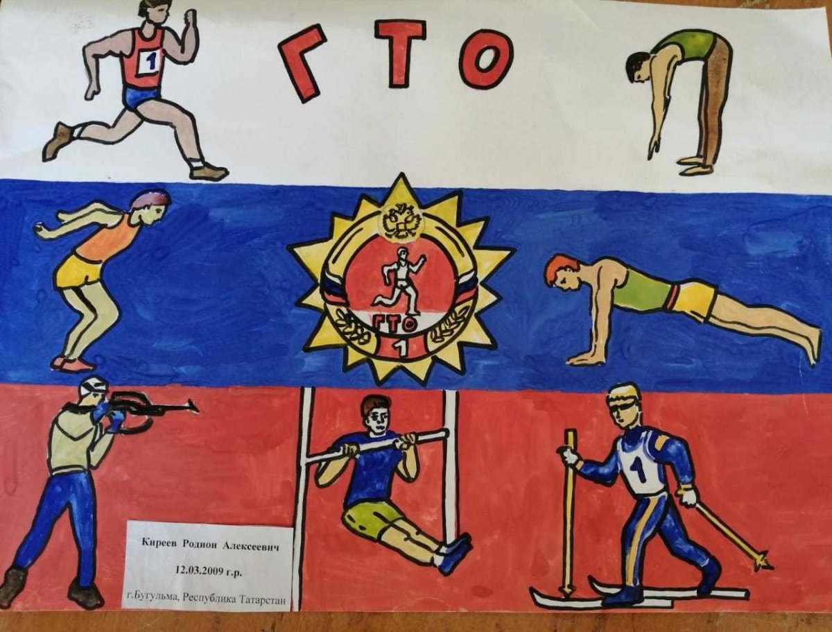 ГТО рисунки