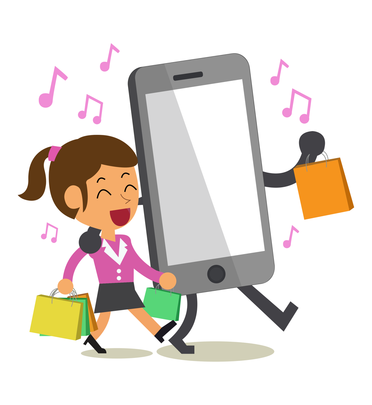 Смартфон иллюстрация