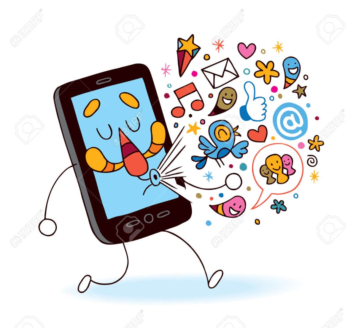 Гаджеты рисунок