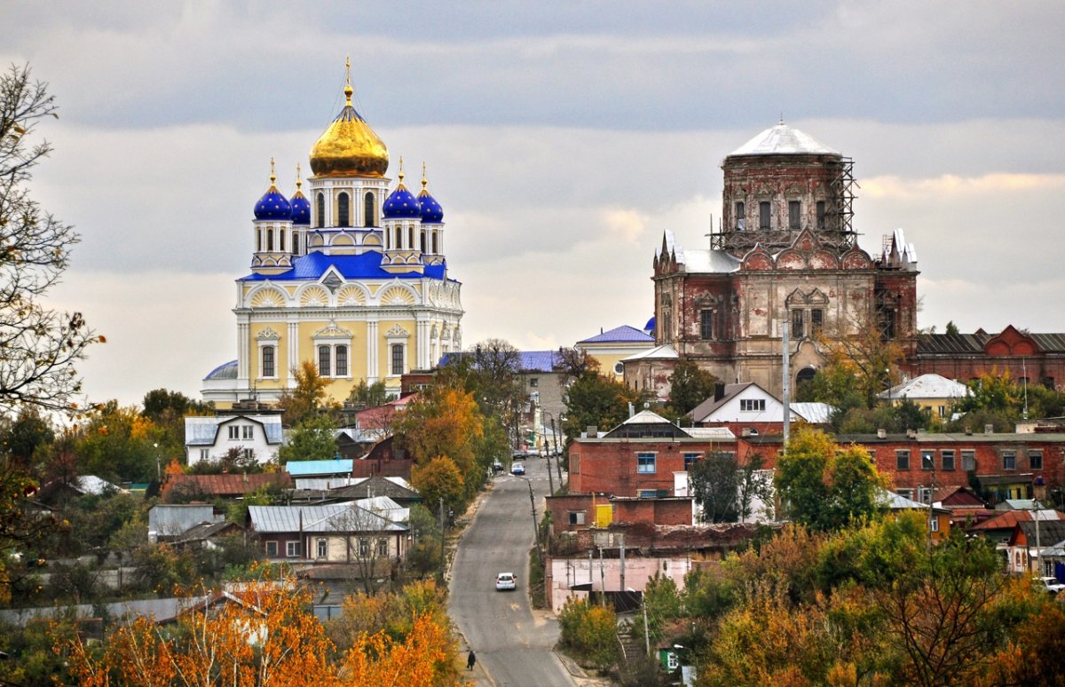 Ночь Вознесенский собор Елец