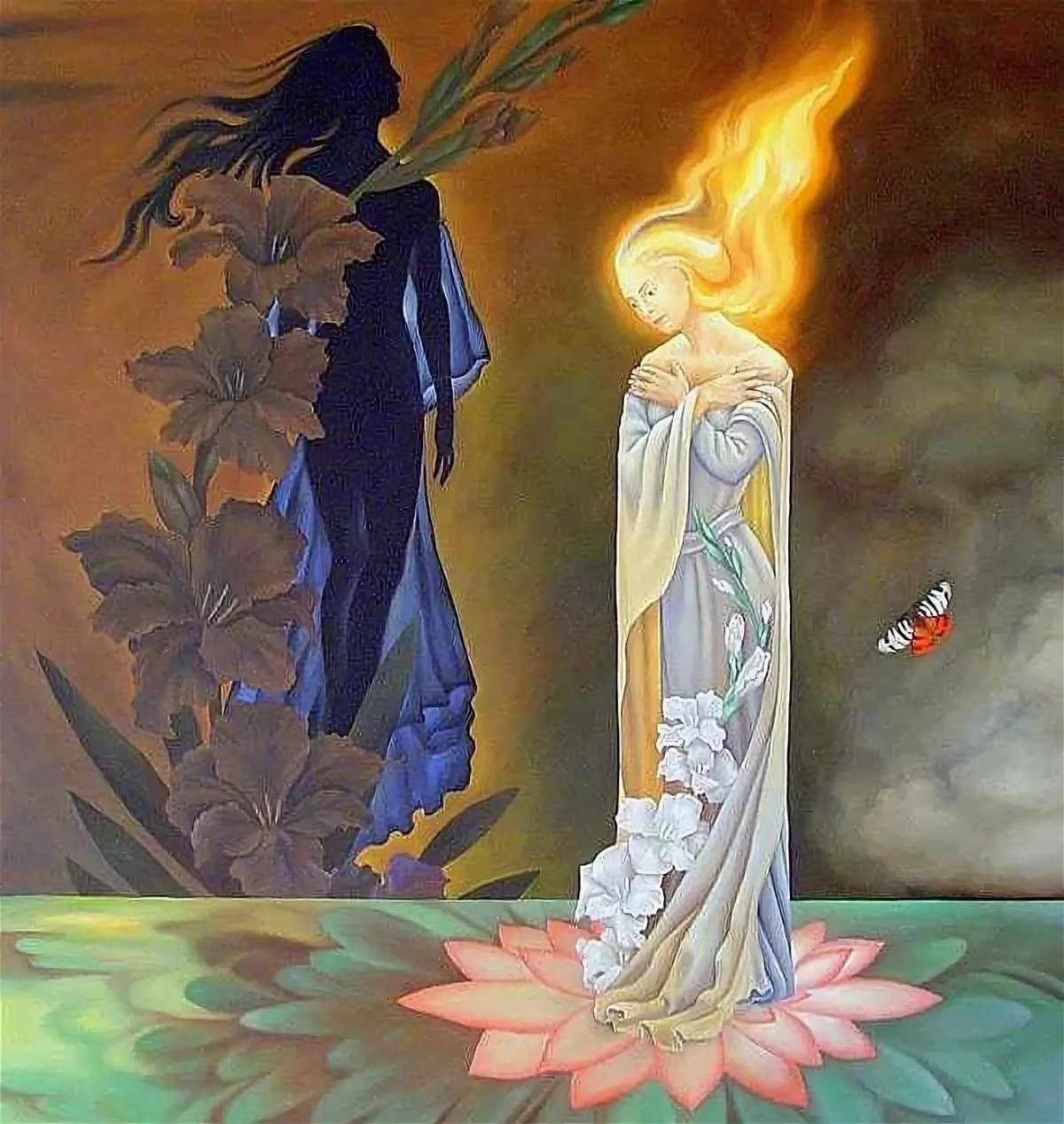 Свет и тьма живопись