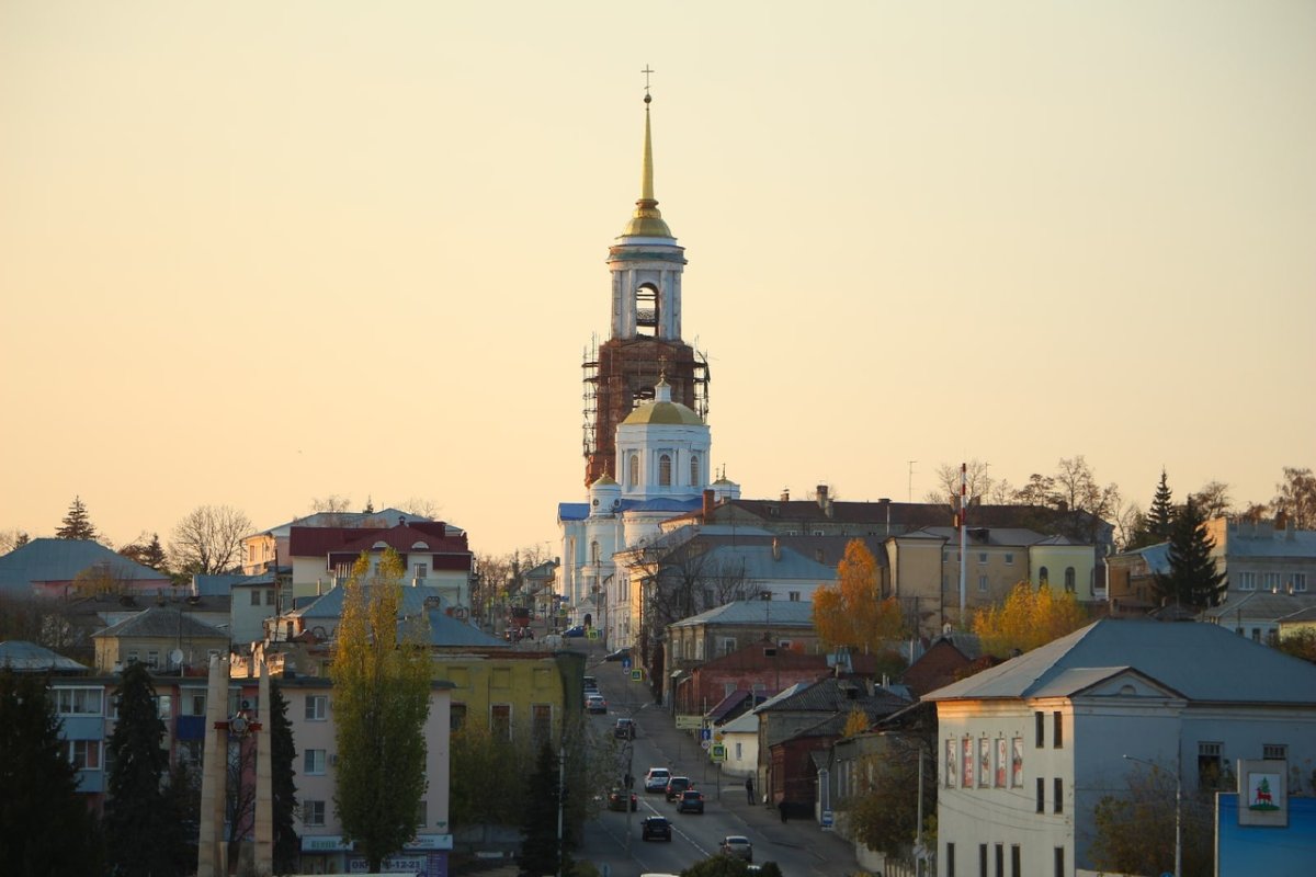 Введенская Церковь осенью Елец