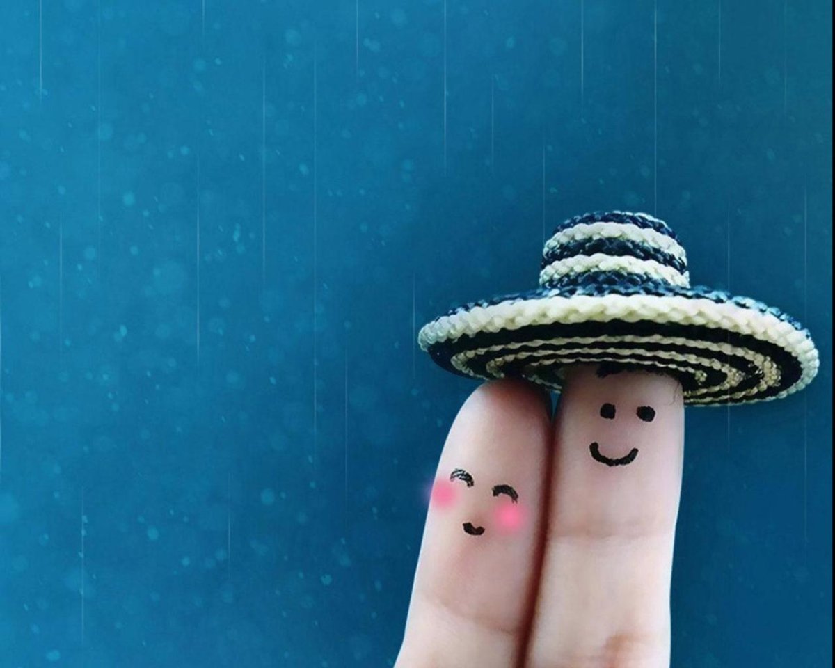 Прикольные картинки с пальцами