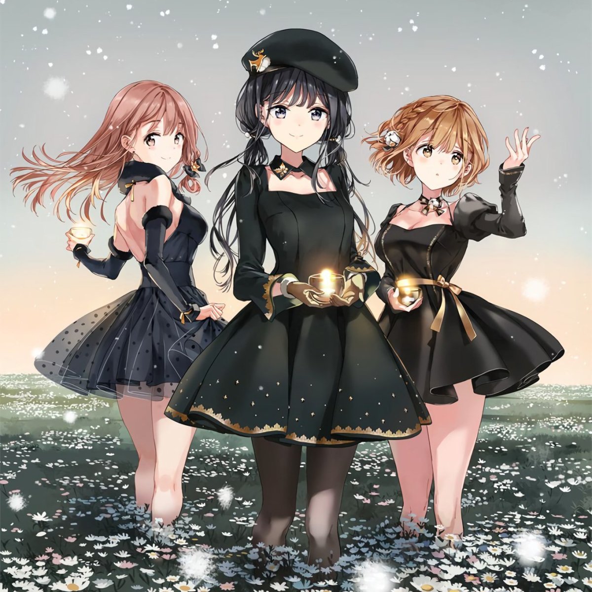 Месть Масамуне тройняшки