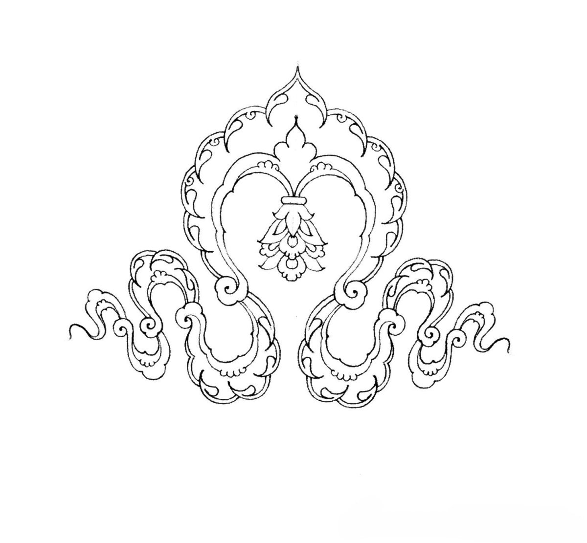 Татарский орнамент