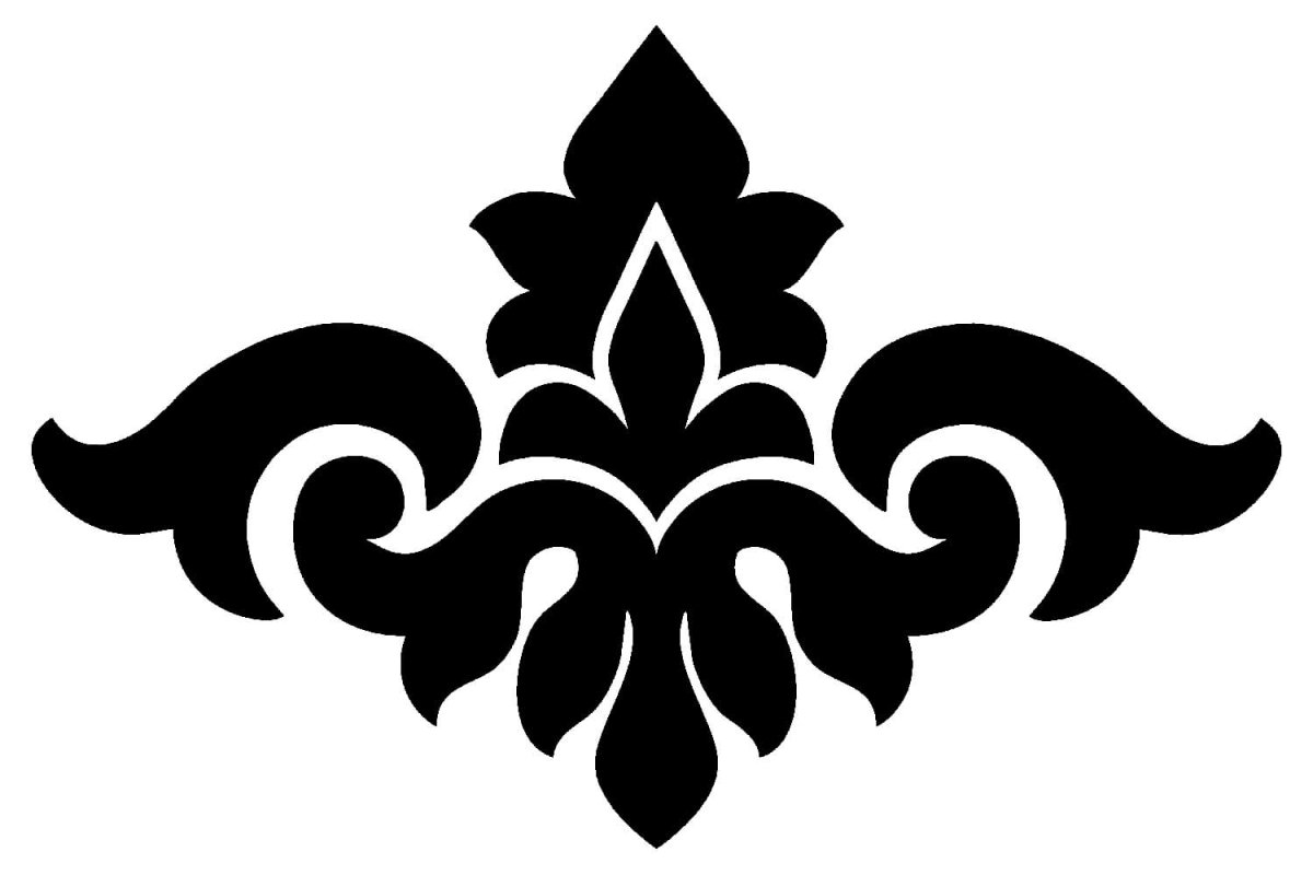 Трафарет узор