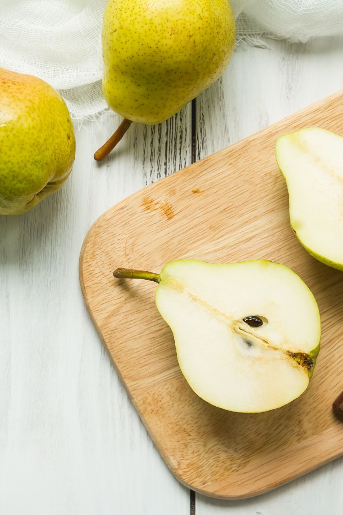 Груша вид сверху