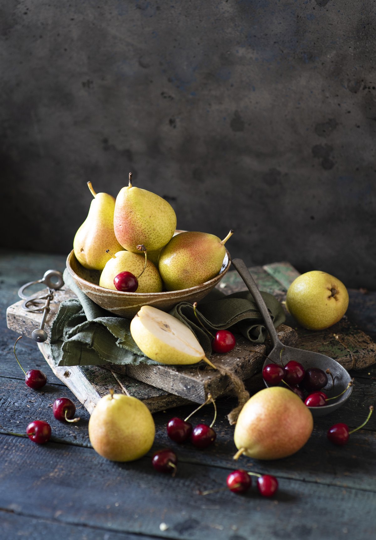 Натюрморт с фруктами фото