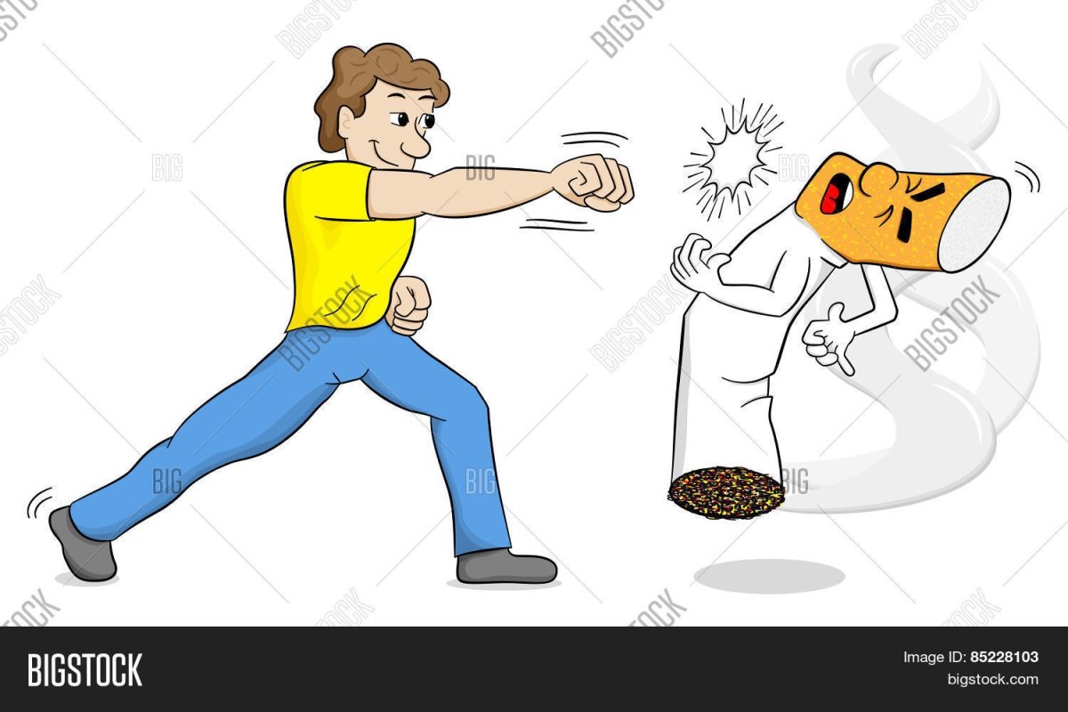 Борьба с никотиновой зависимостью