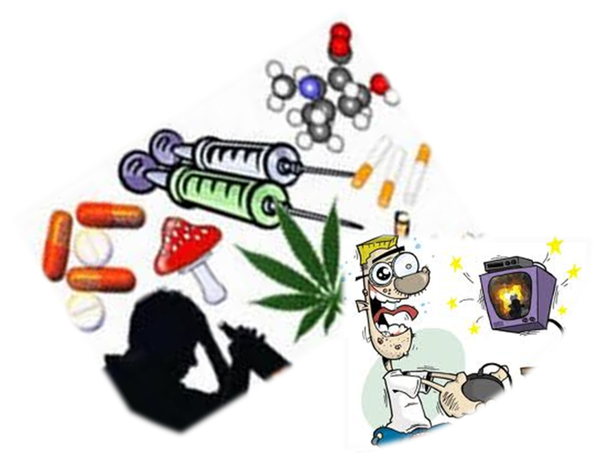 Вредные привычки без фона