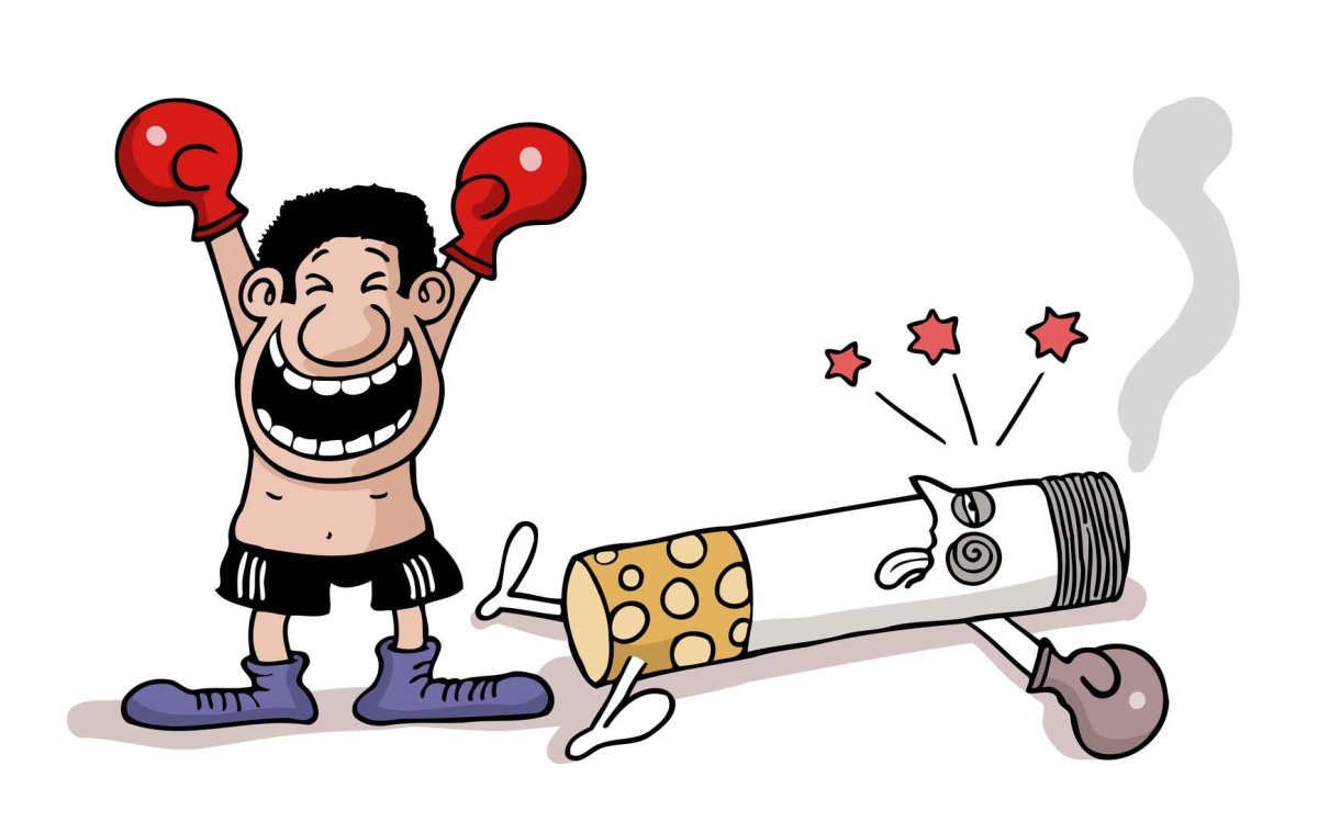 Борьба с курением карикатуры