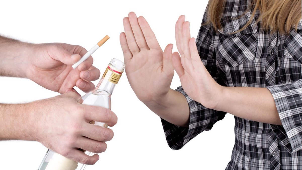 Стоп курению и алкоголю