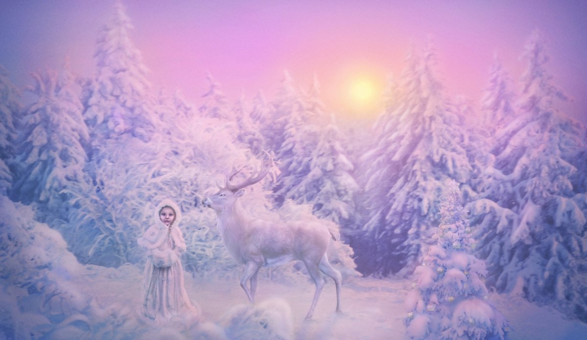 Зимние пейзажи. Художник Abraham Hunter.