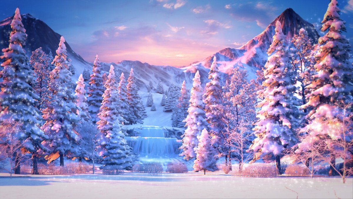 Зима в лесу