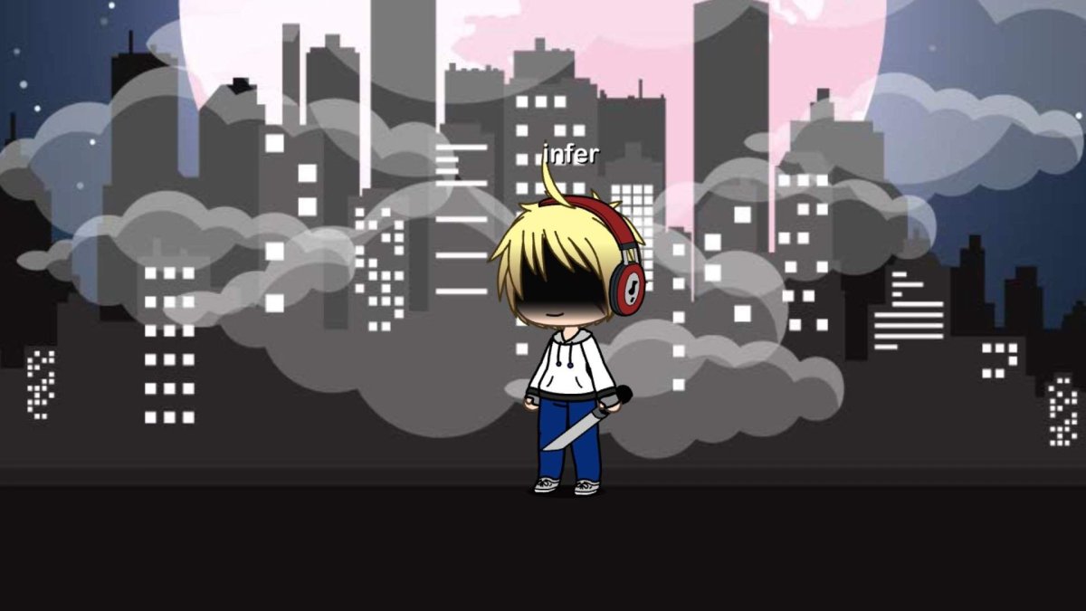 Фон многоэтажки для гача лайф