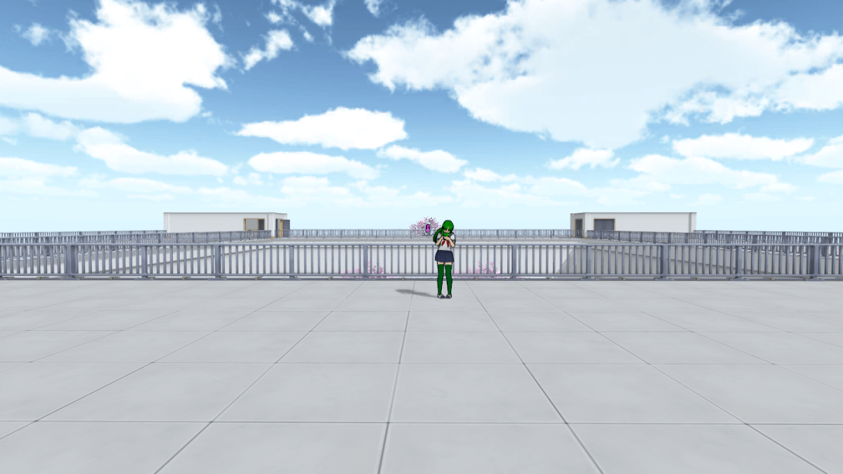 Школьная улица гача аниме