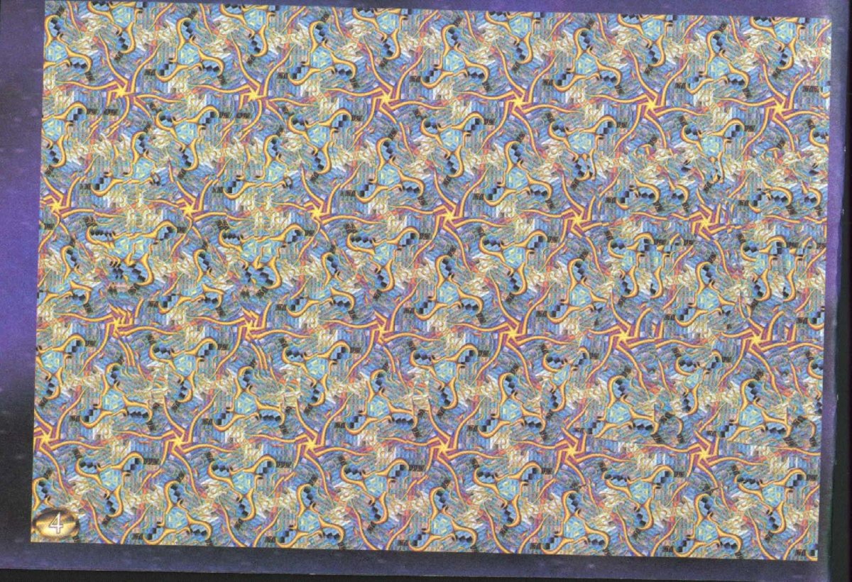 Стереограммы с надписями