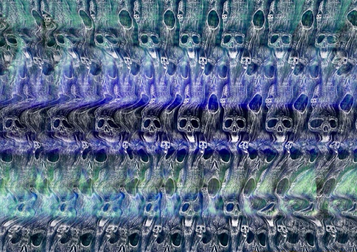 Стереограмма Будда