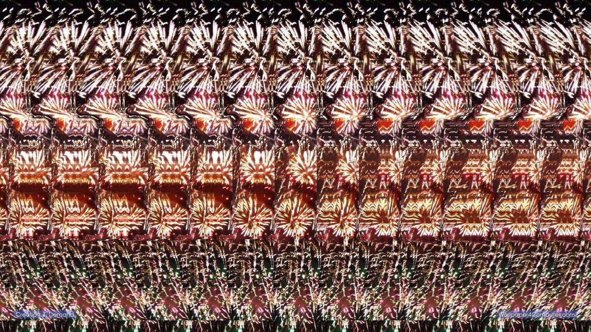 Стереограмма Будда