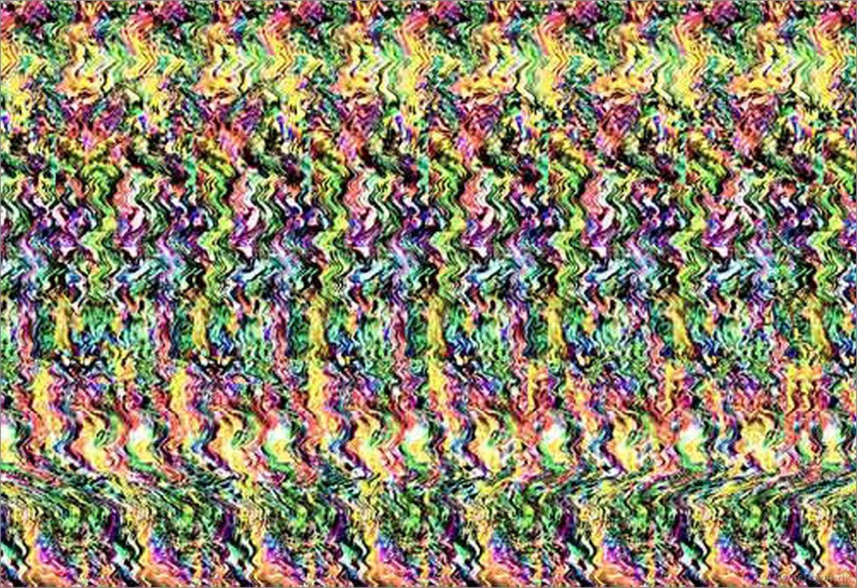 3д стереограммы для глаз