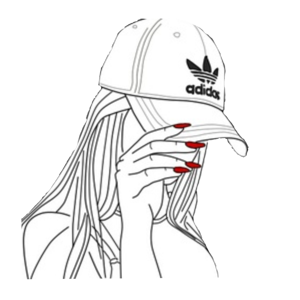 Картинки для срисовки девушки