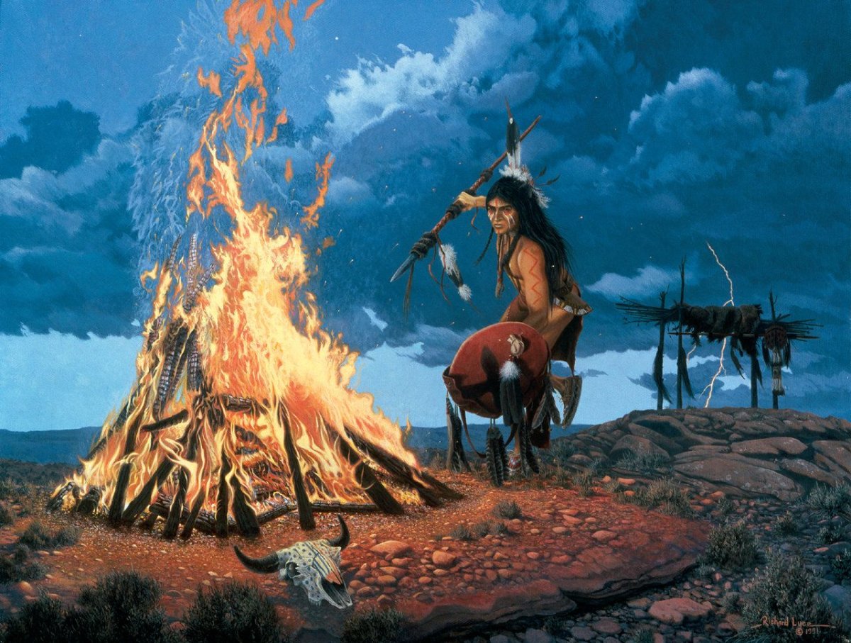 Индейцы Северной Америки арт