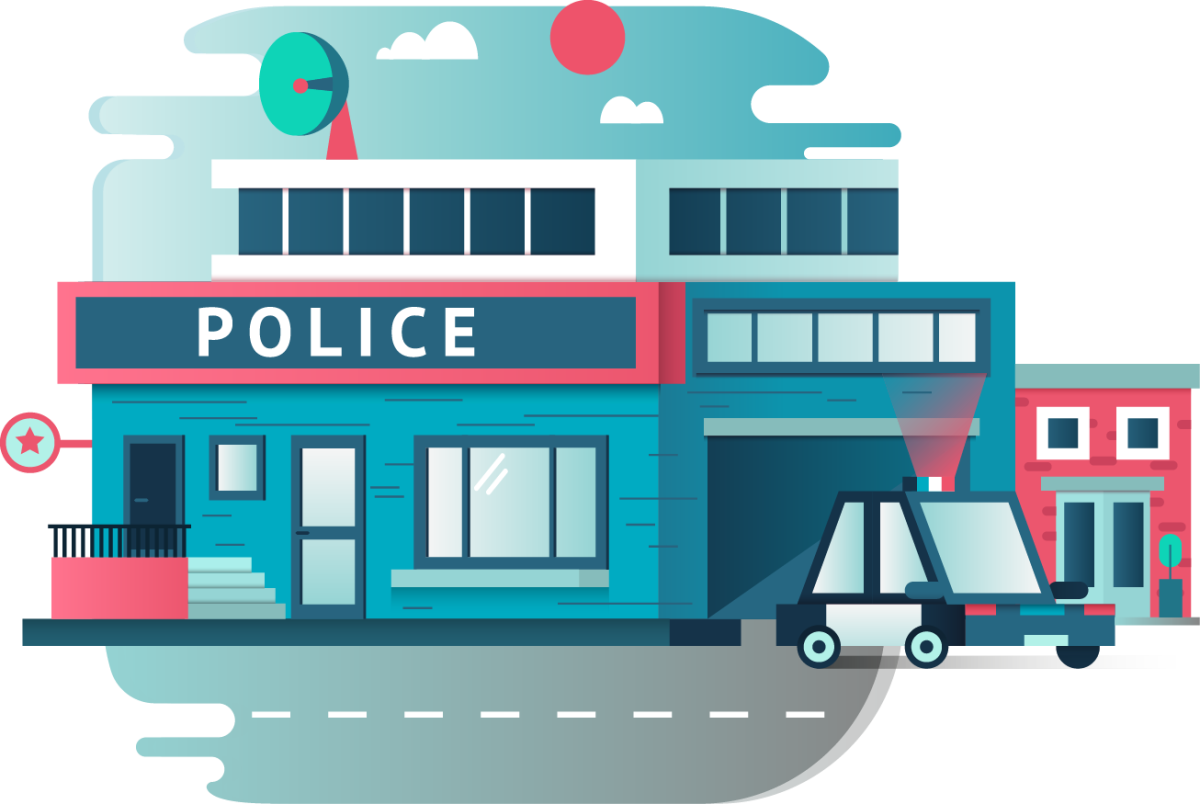 Вокзал здание вектор