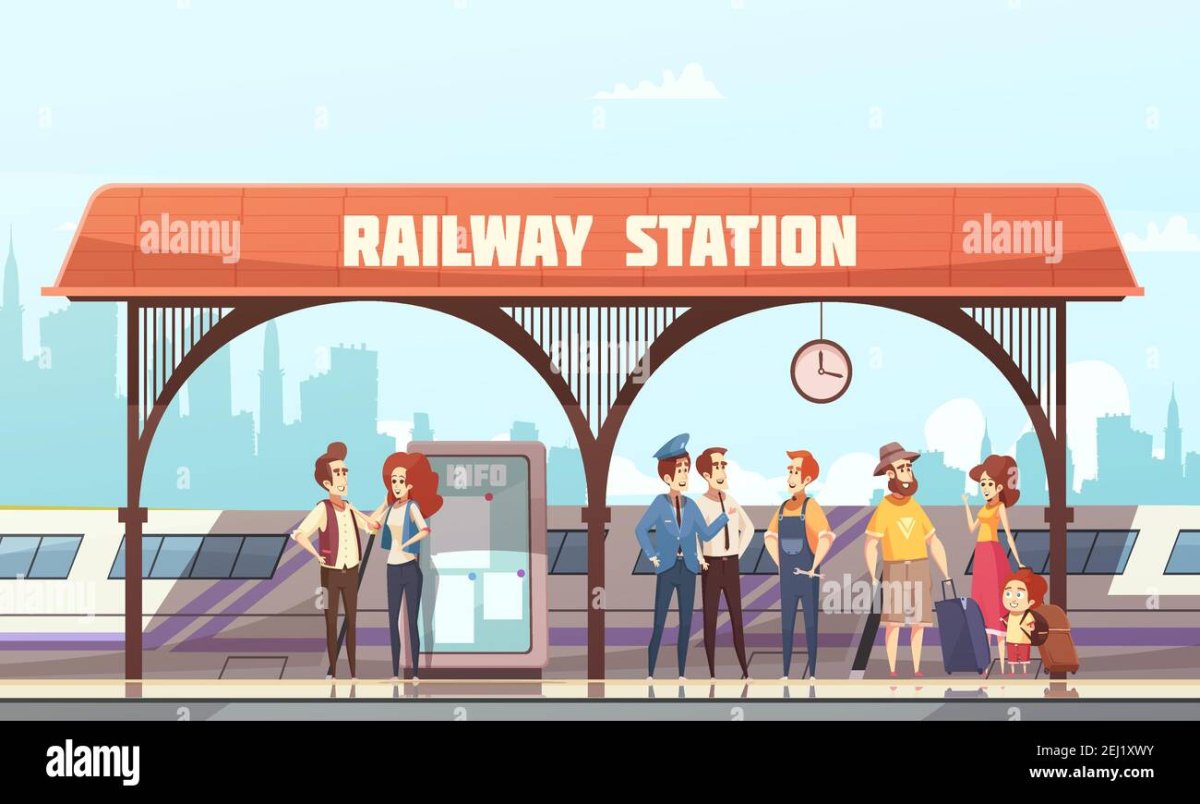 Полиция мультяшная здание