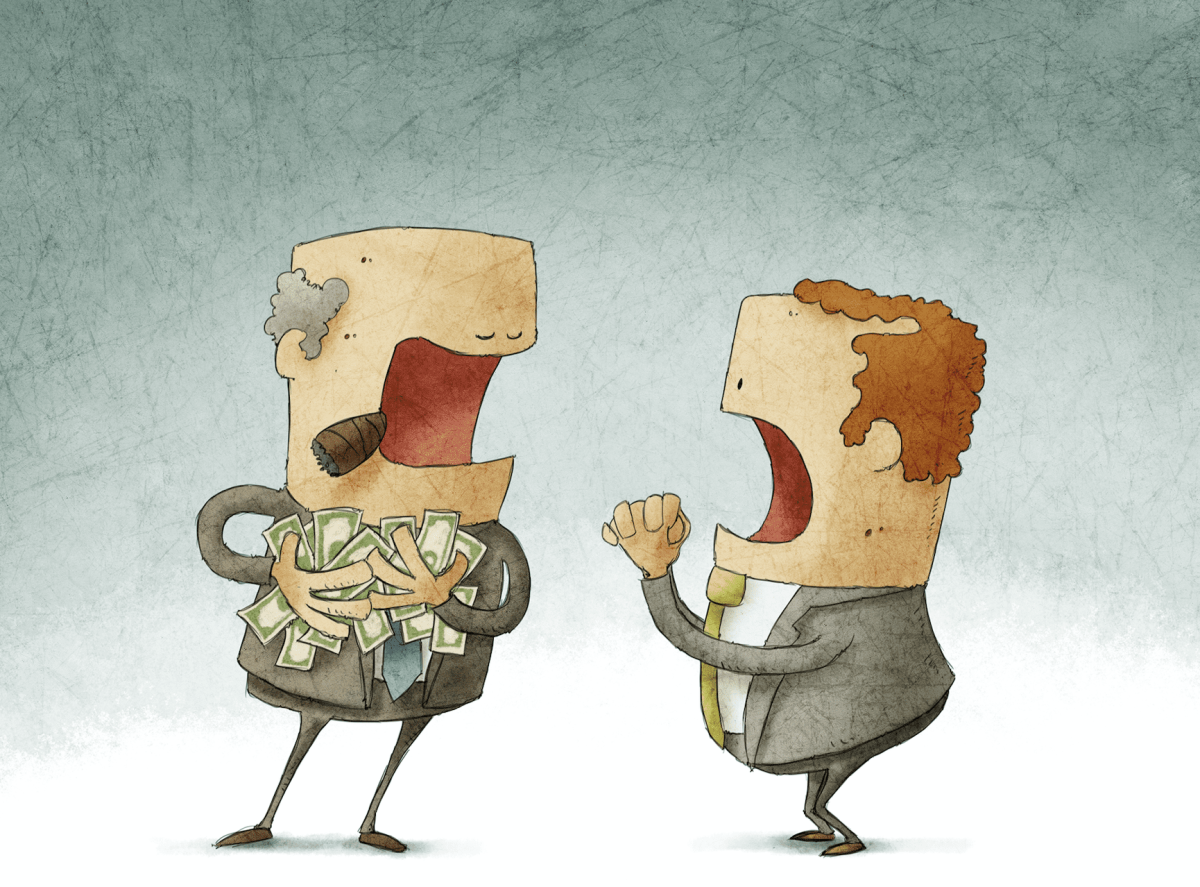 Жадность конкуренция