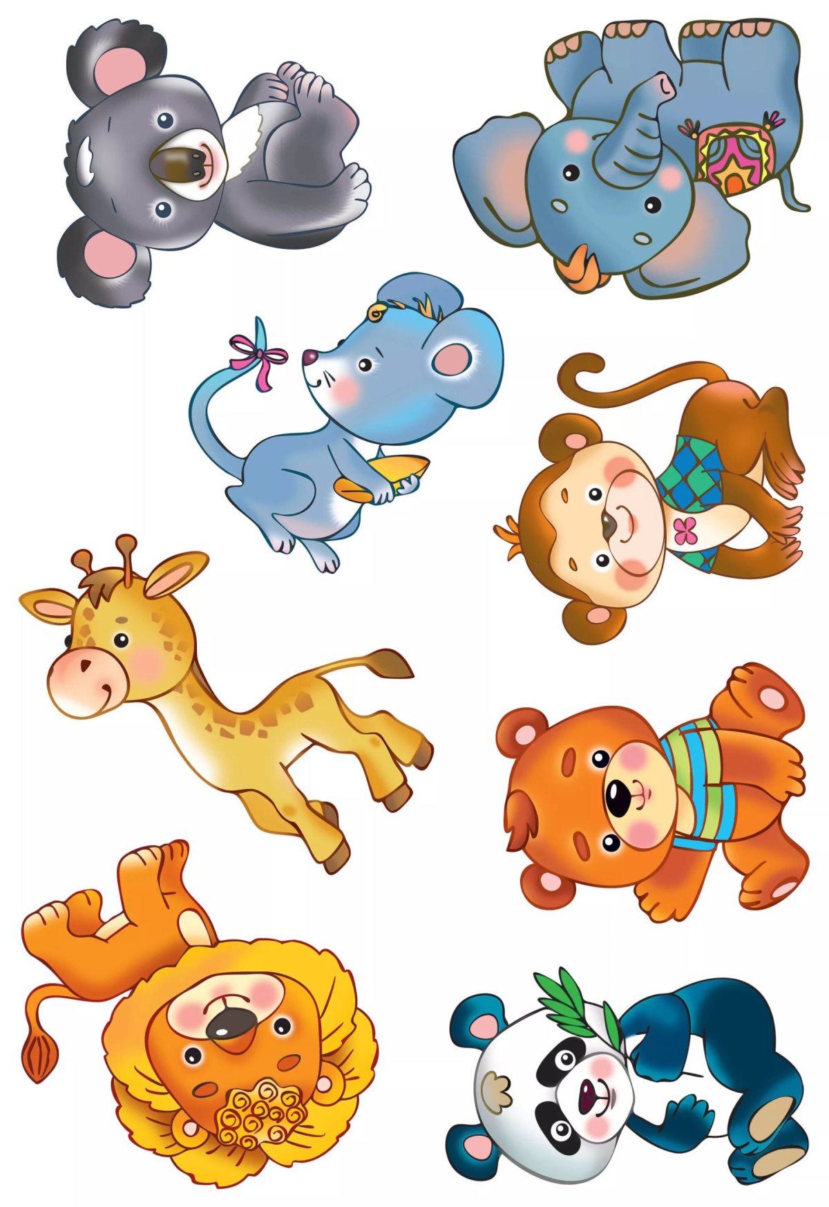 Набор пазлов Дрофа-Медиа ДСМ зверушки