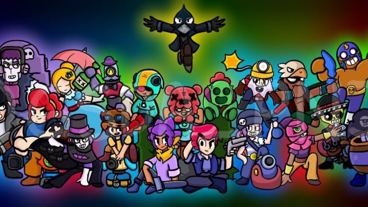 Brawl Stars герои вместе