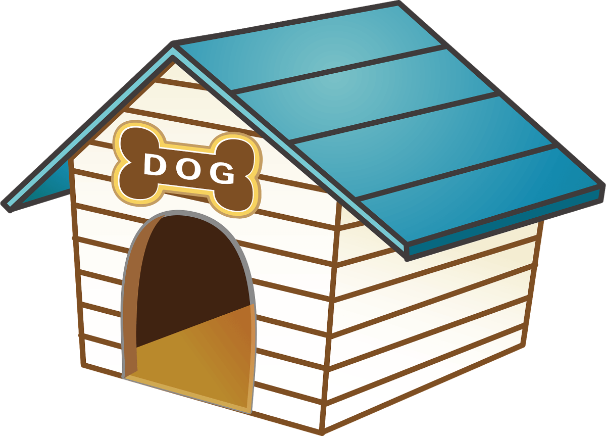 Будка рисунок