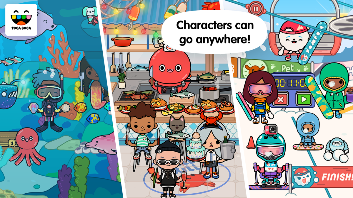 Тока бока для срисовки