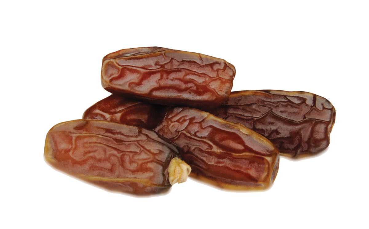 Финики меджул на ветке