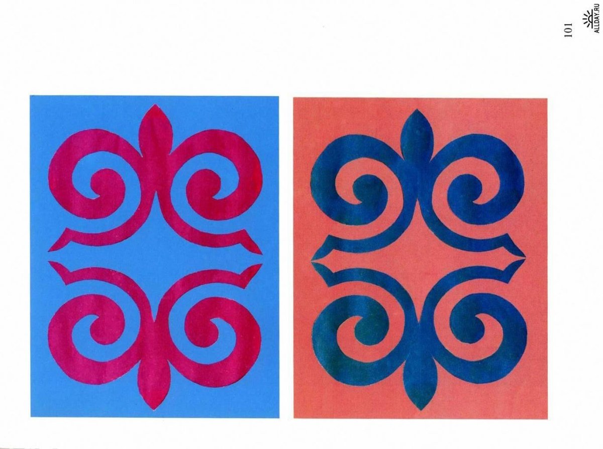 Казахский орнамент