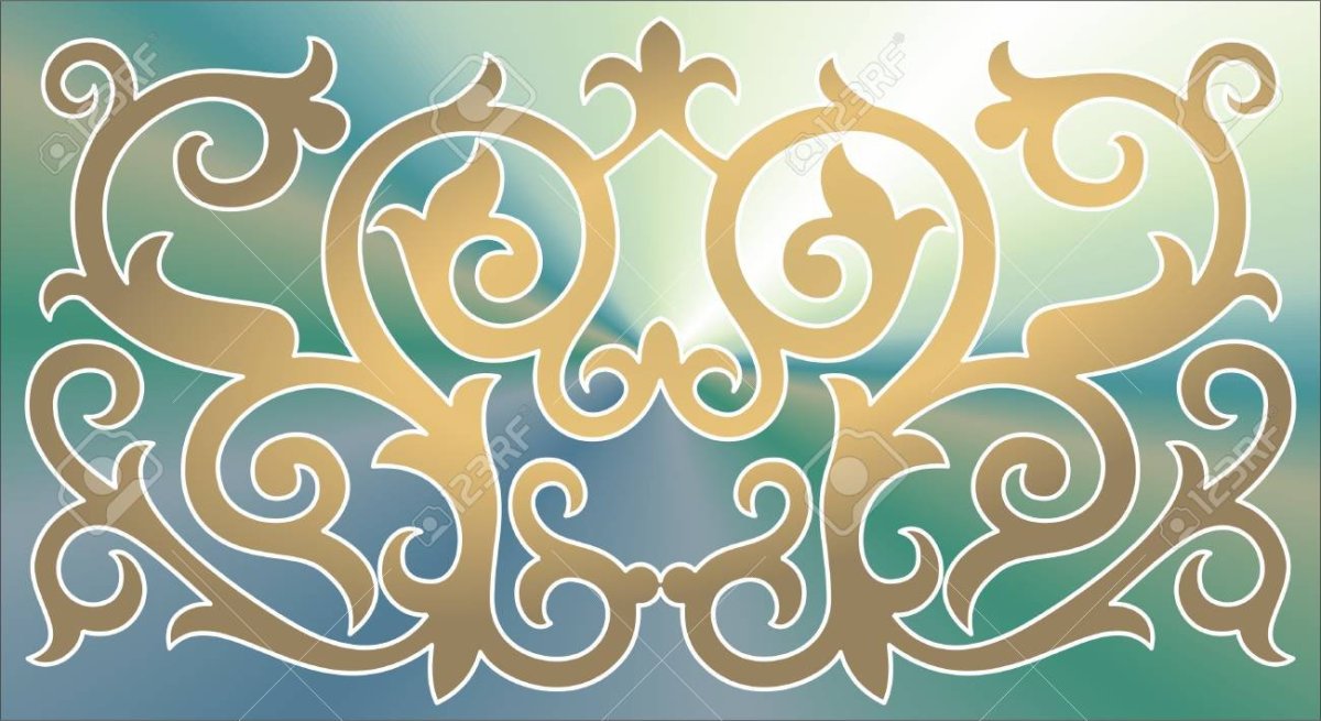 Персидские узоры вектор