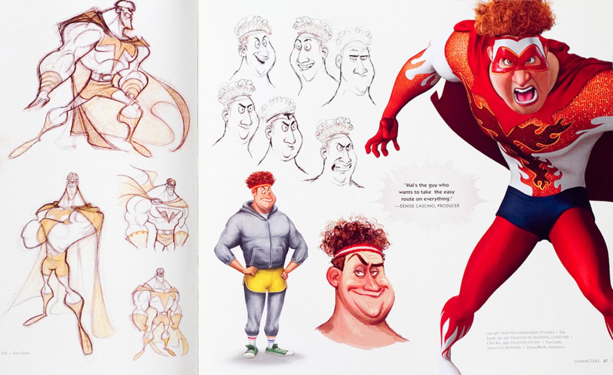 Мегамозг концепт персонажей