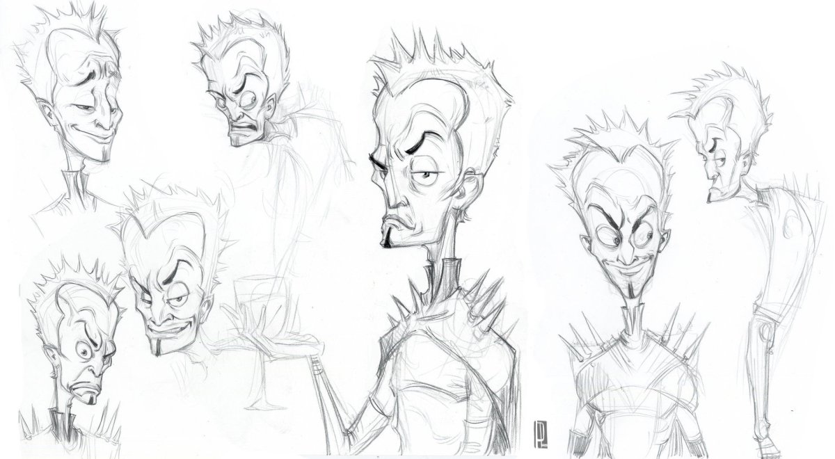 Мегамозг концепт арт