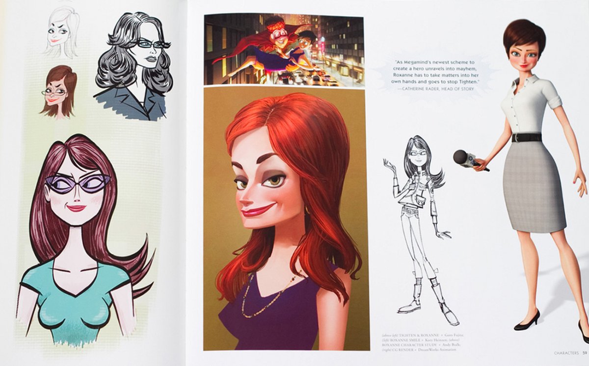 Дримворкс концепты персонажей