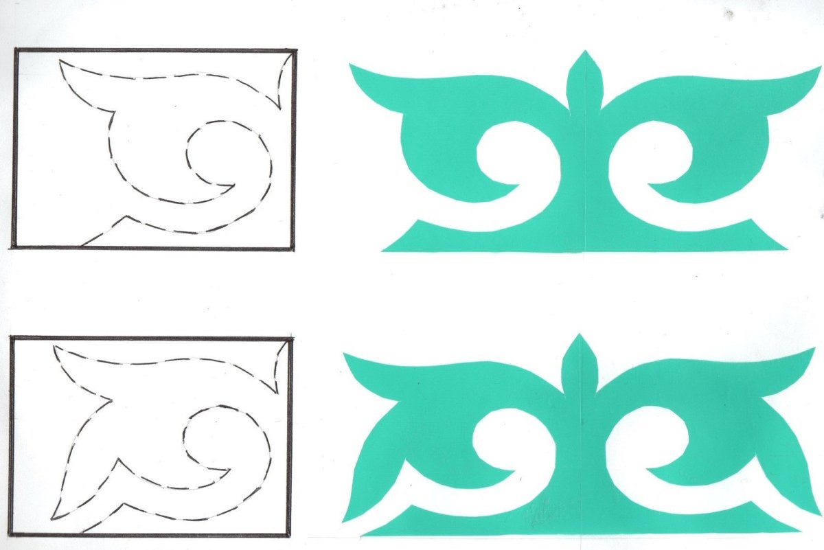 Национальные орнаменты Киргизии