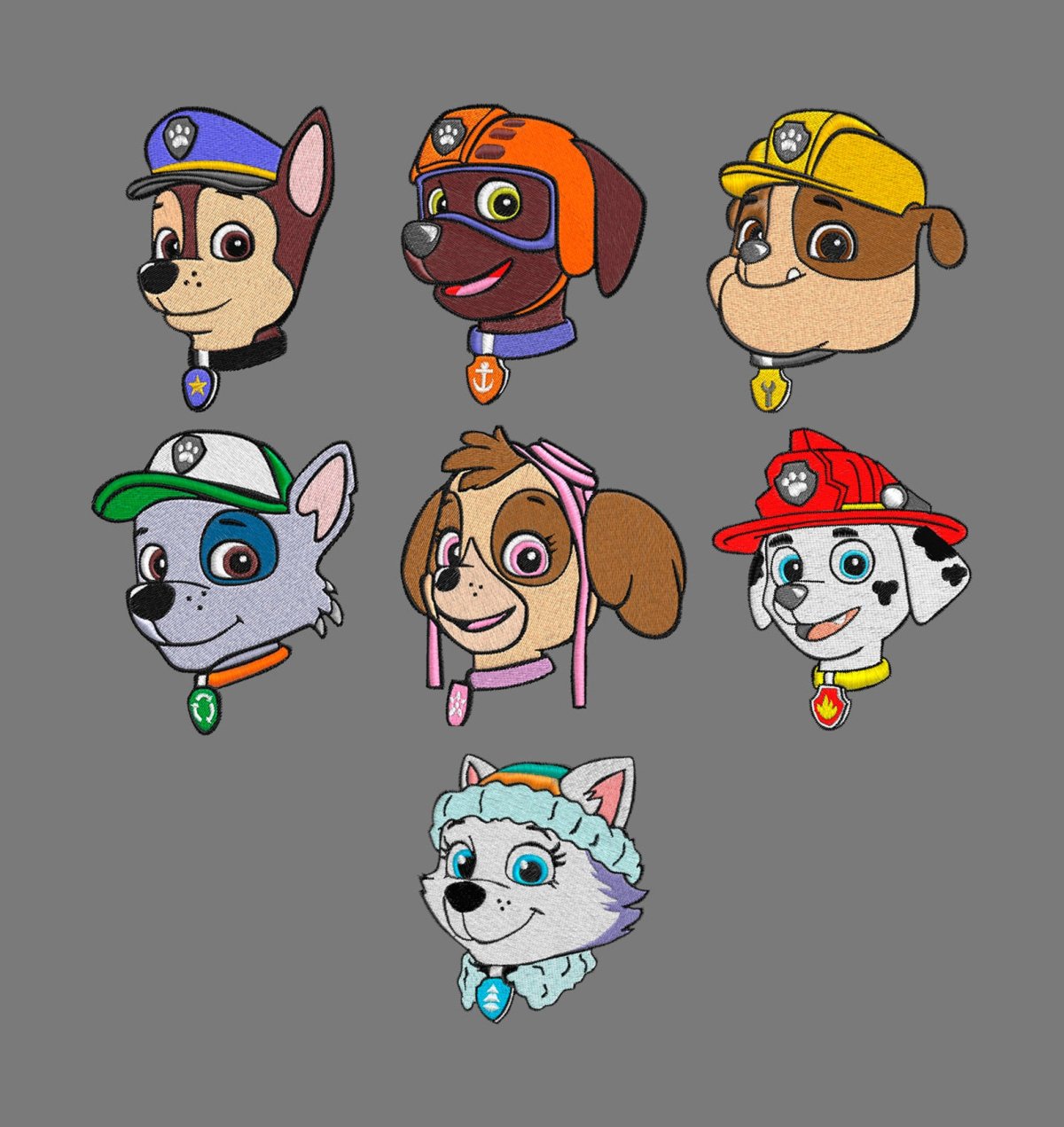 Щенячий патруль головы героев