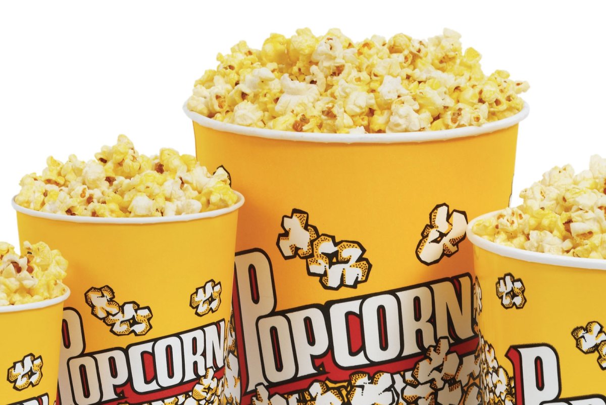 Попкорн вывеска