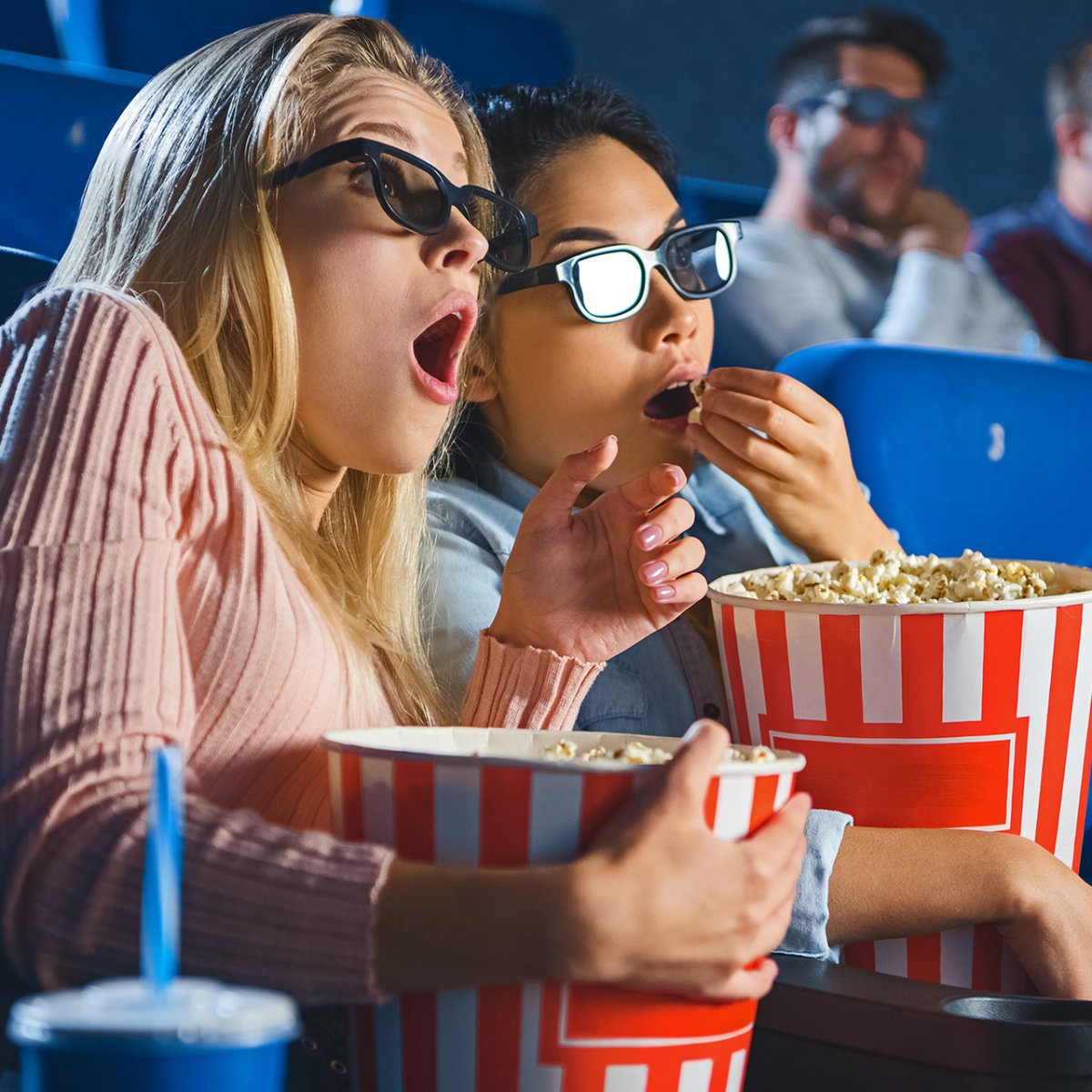 Попкорн в кинотеатре