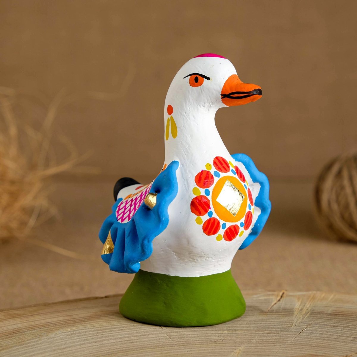 Дымковская игрушка утка