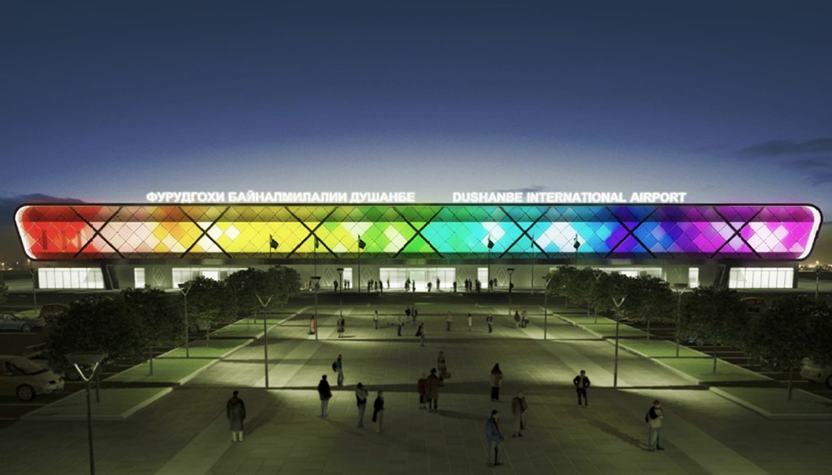 Душанбе аэропорт новый