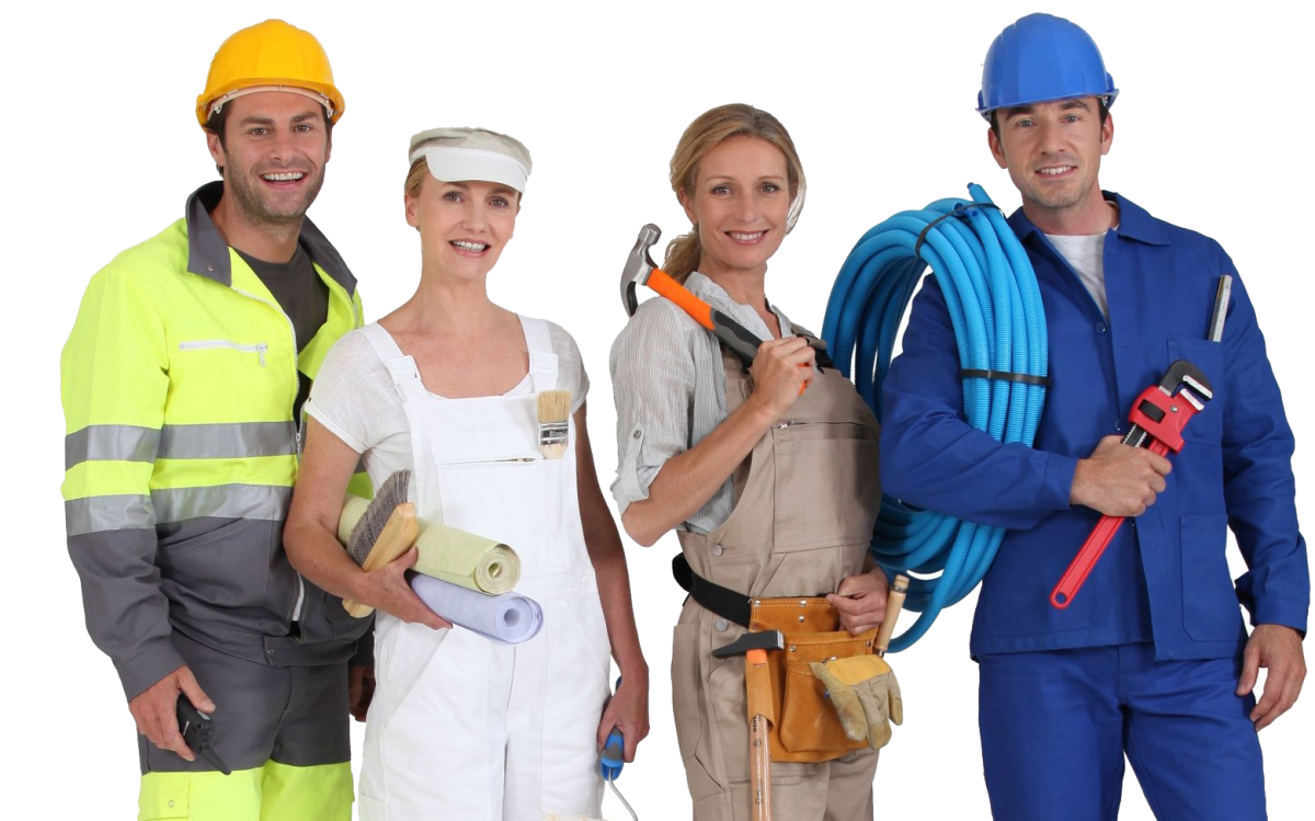 Человек в спецодежде